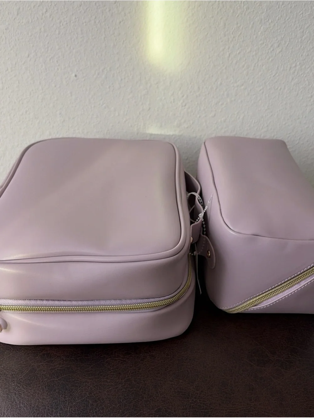 Improvements Beauty Travel Cosmetic/Toiletries Organizer Set of 2 Pink NWT